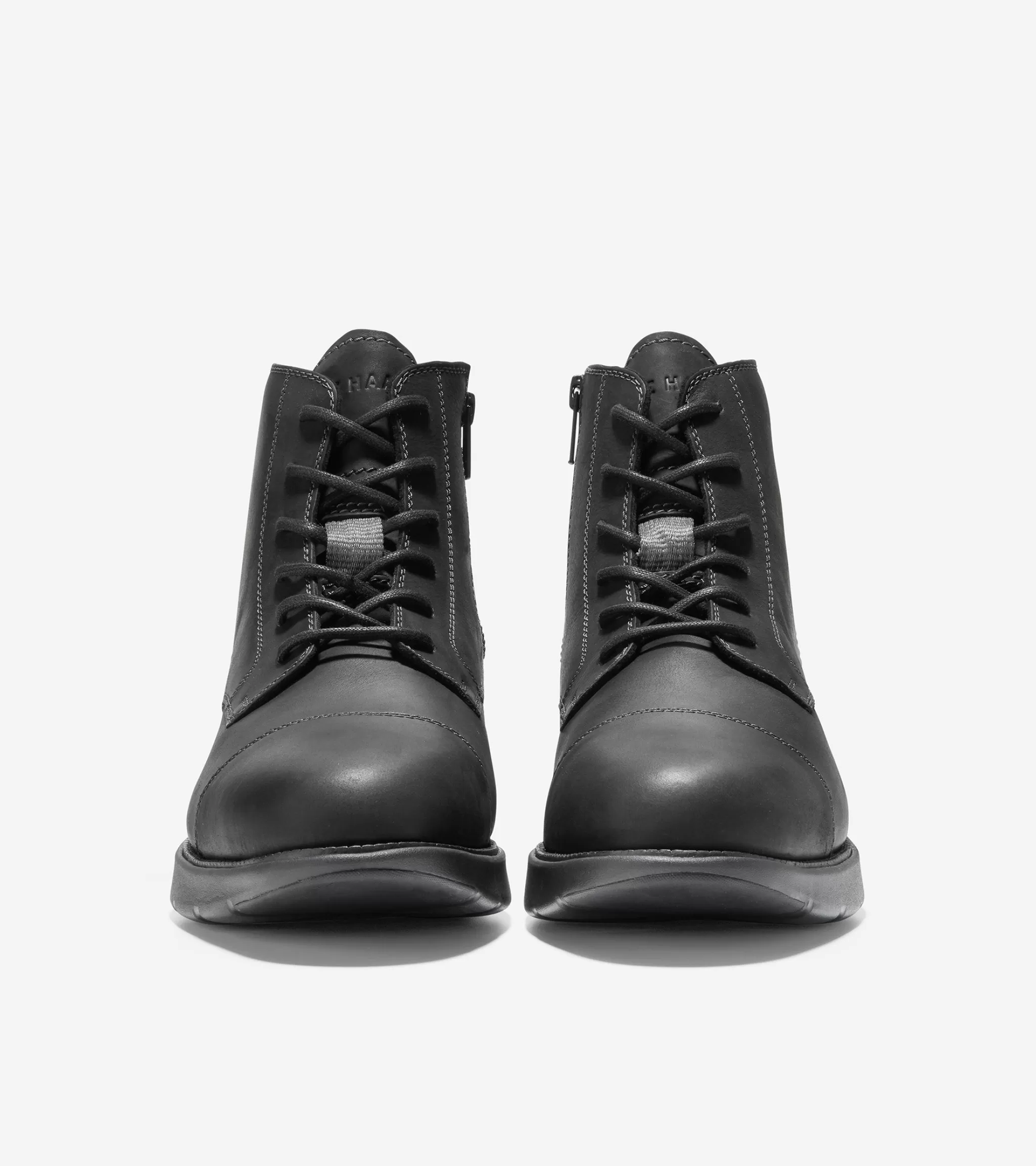 Hot Bota Negra Acolchada con Cordones para Hombre | Grand Atlantic Boot Hombre Botas