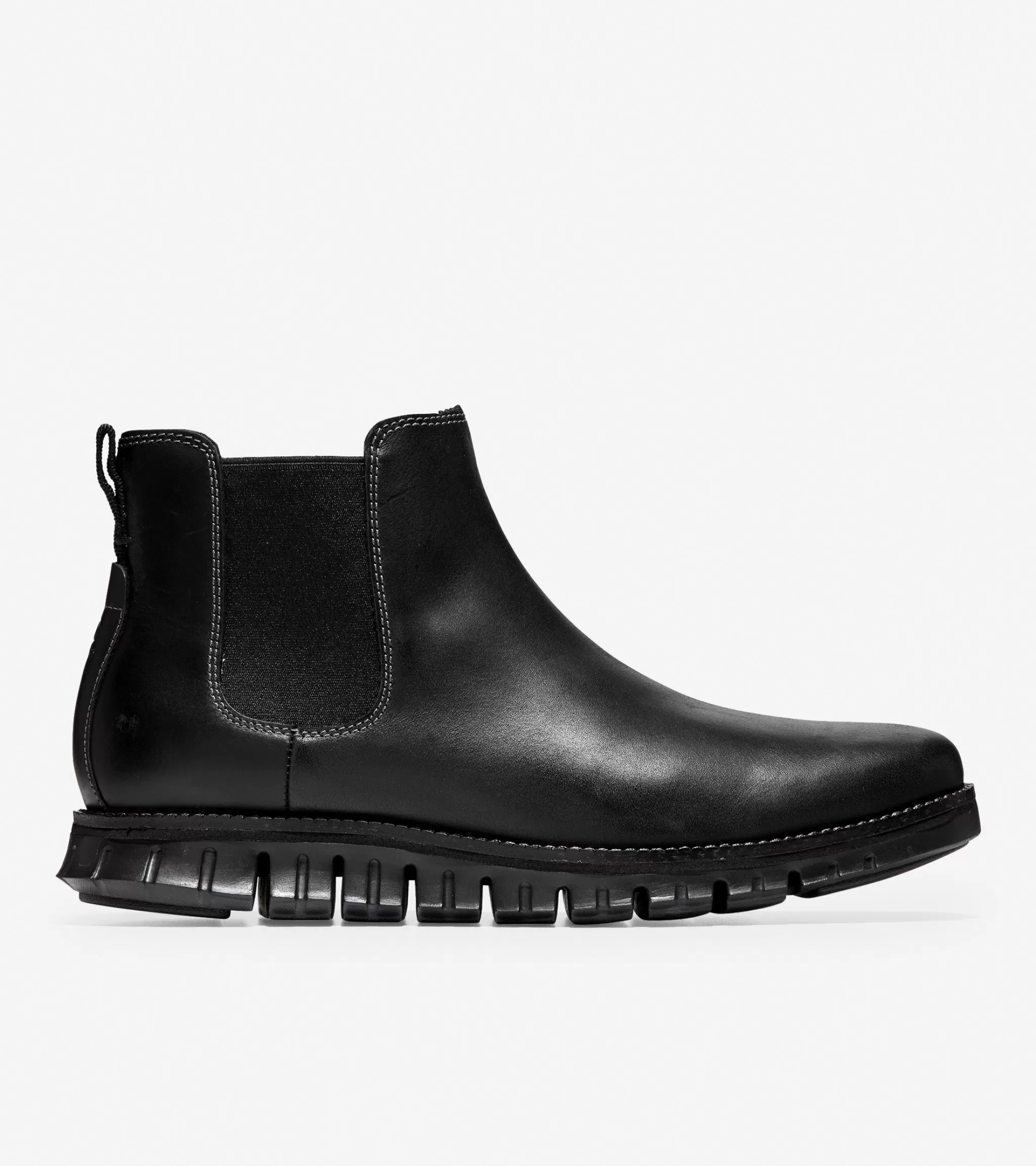 Cheap Botas Chelsea de Cuero Negro para Hombre | ZERØGRAND Chelsea Boot Hombre Last units | Botas