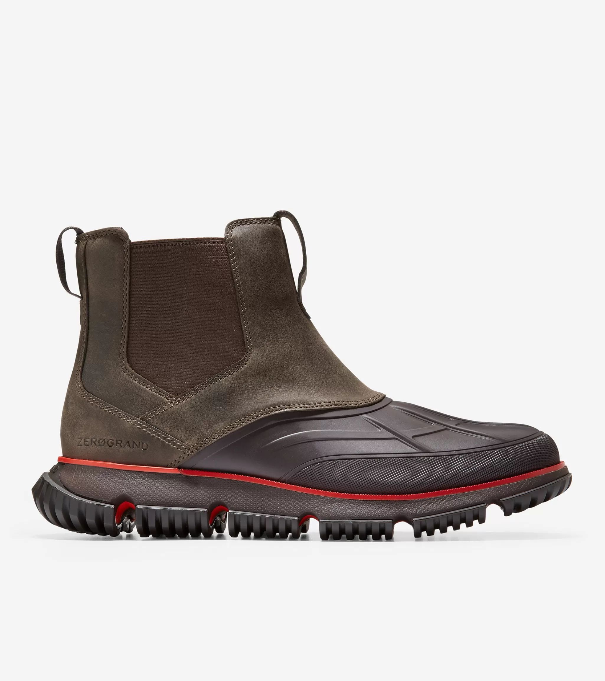 Sale Botas de Lluvia para Hombre Impermeable de Cuero | ZERØGRAND Rain Boot Hombre Botas