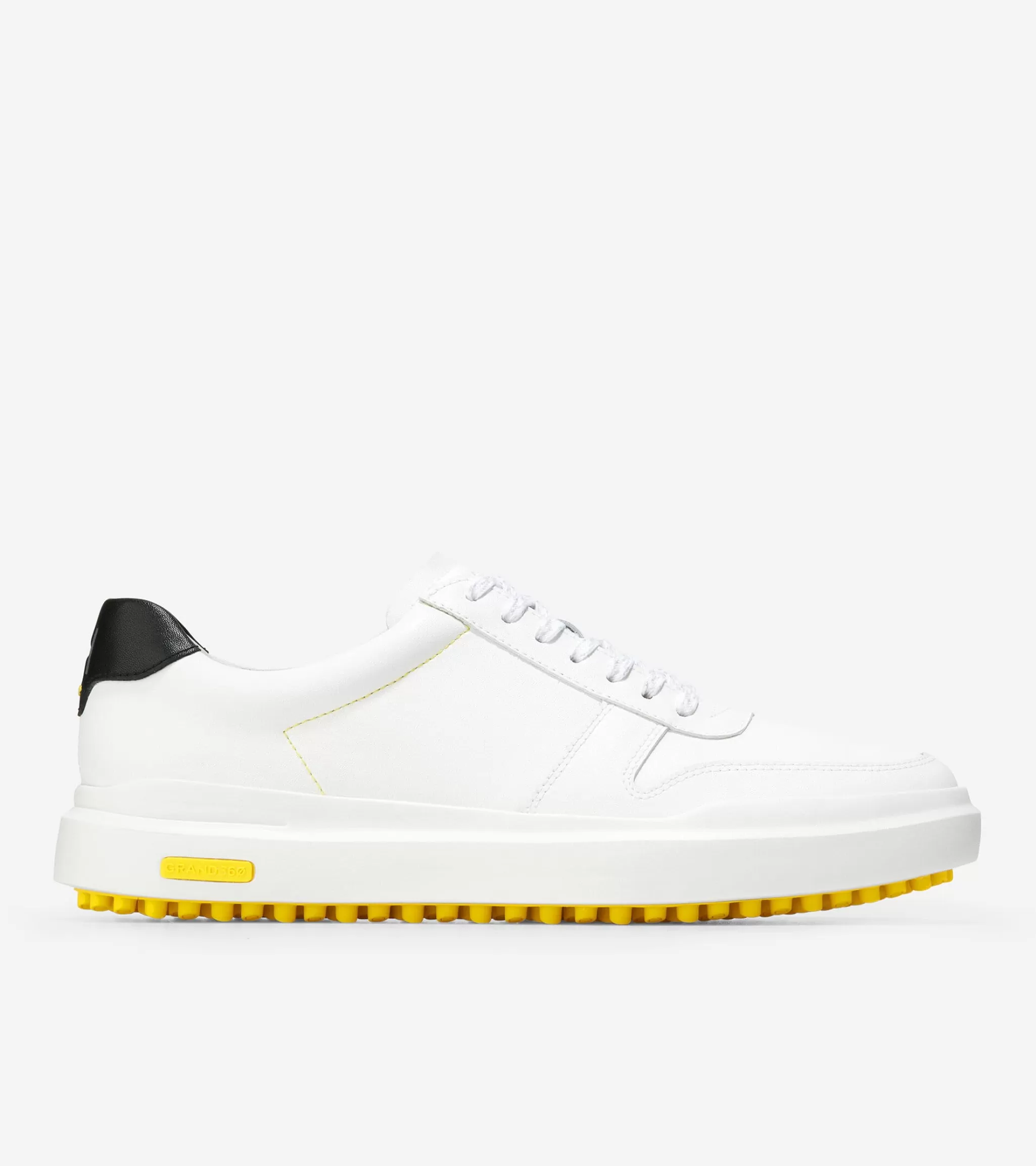 Outlet Sneakers Blancas Impermeable de Hombre | GrandPrø AM Golf Sneaker Hombre Golf | Last units