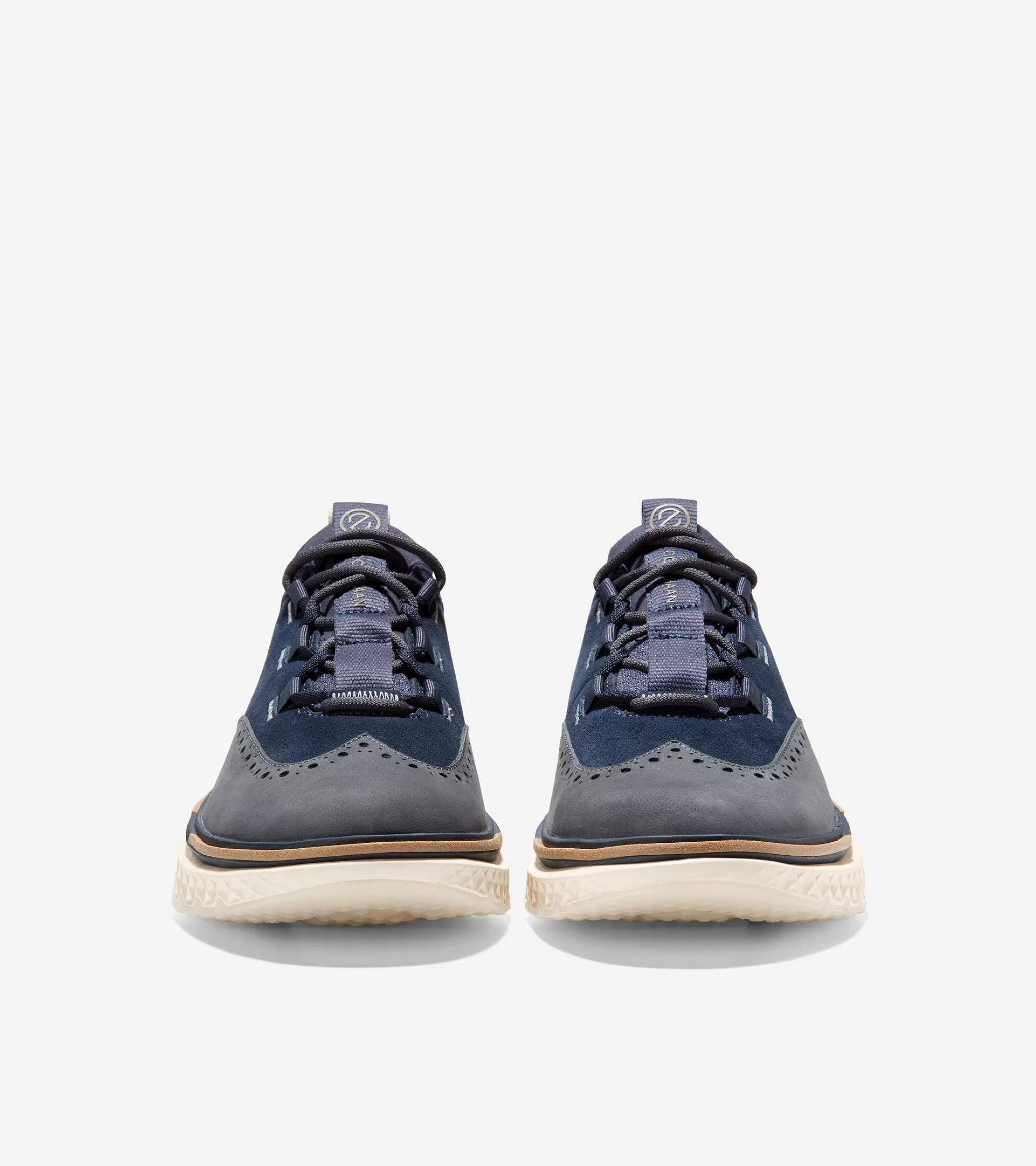 Discount Zapatos con Cordones Ghillie de Hombre | ZERØGRAND Wingtip Oxford Hombre Oxfords