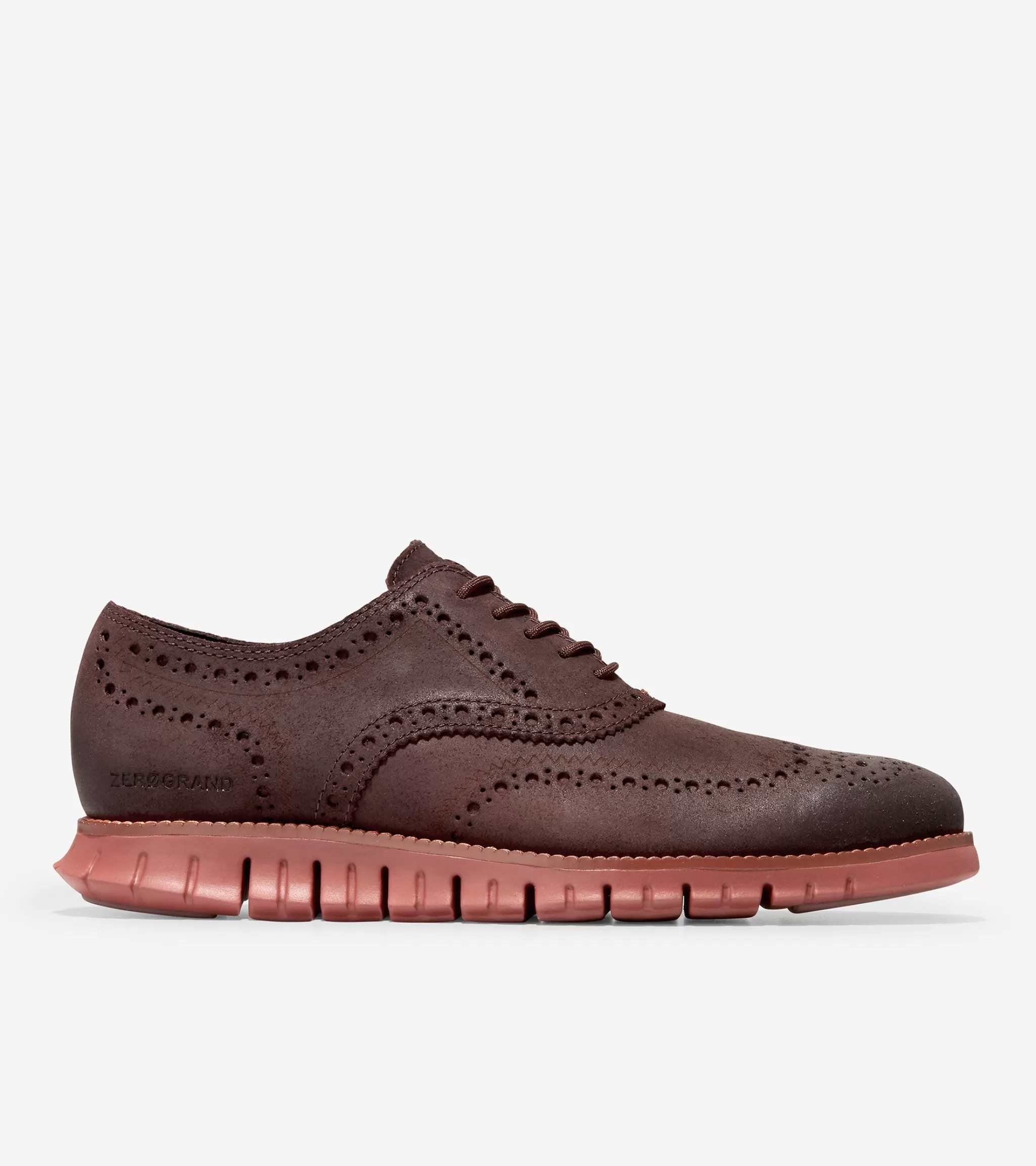 New Zapatos Oxford de Ante de Hombre | Men's ZERØGRAND Wingtip Oxford Hombre Oxfords